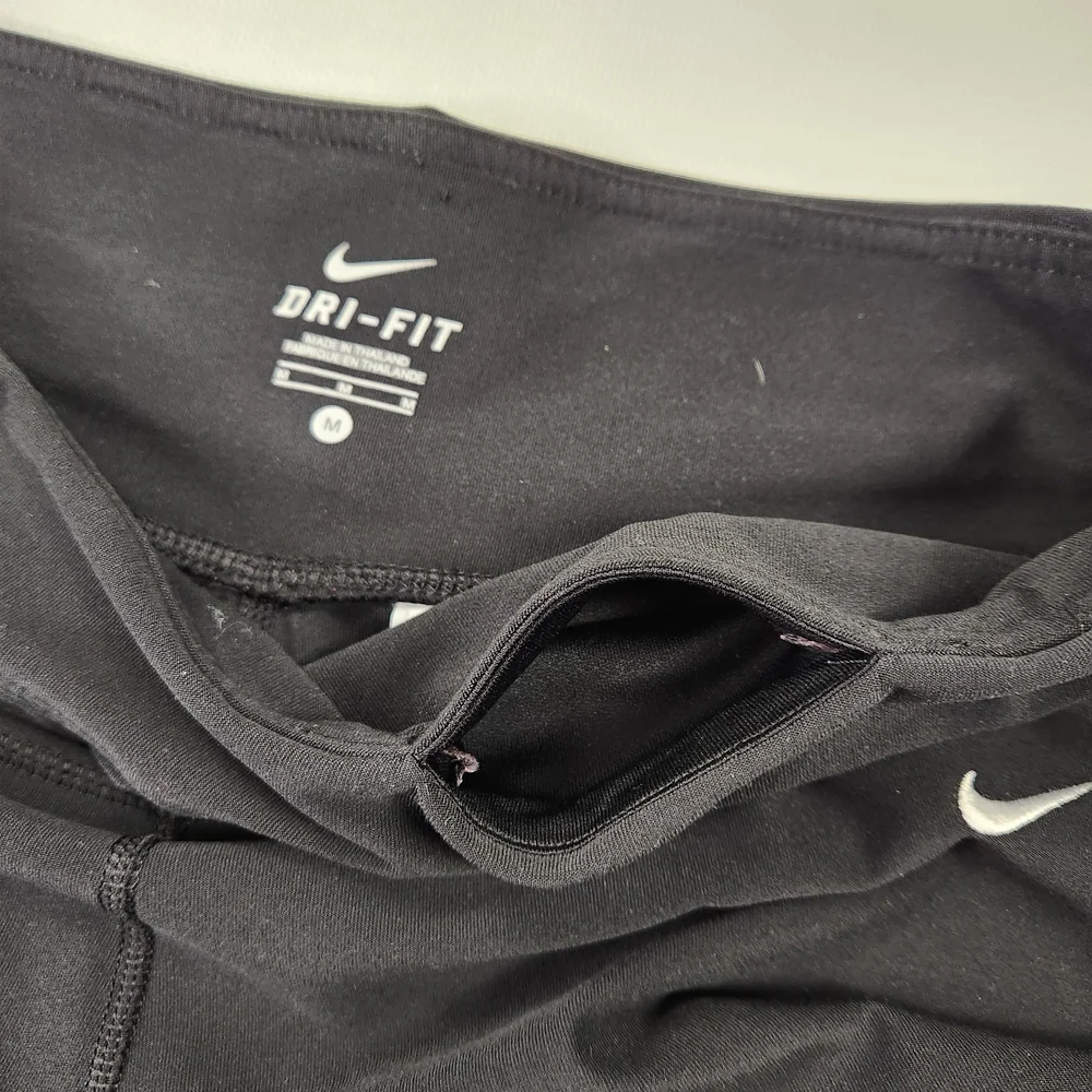 Nike Black Flared Yoga Pants Dri-FIT Athletic Wear - Picture 3 of 10